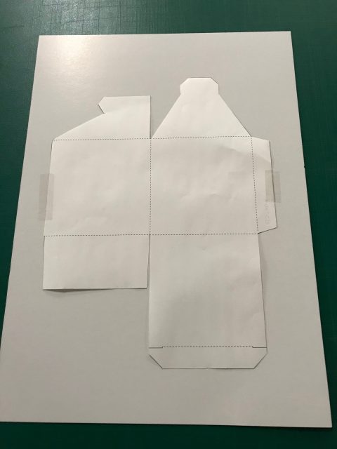 テンプレートの切り抜き