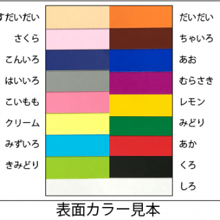 ソリッドカラー見本